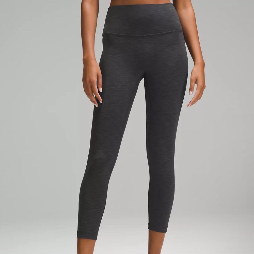 Wunder Train High-Rise Tight 25" - Heathered Graphite Grey